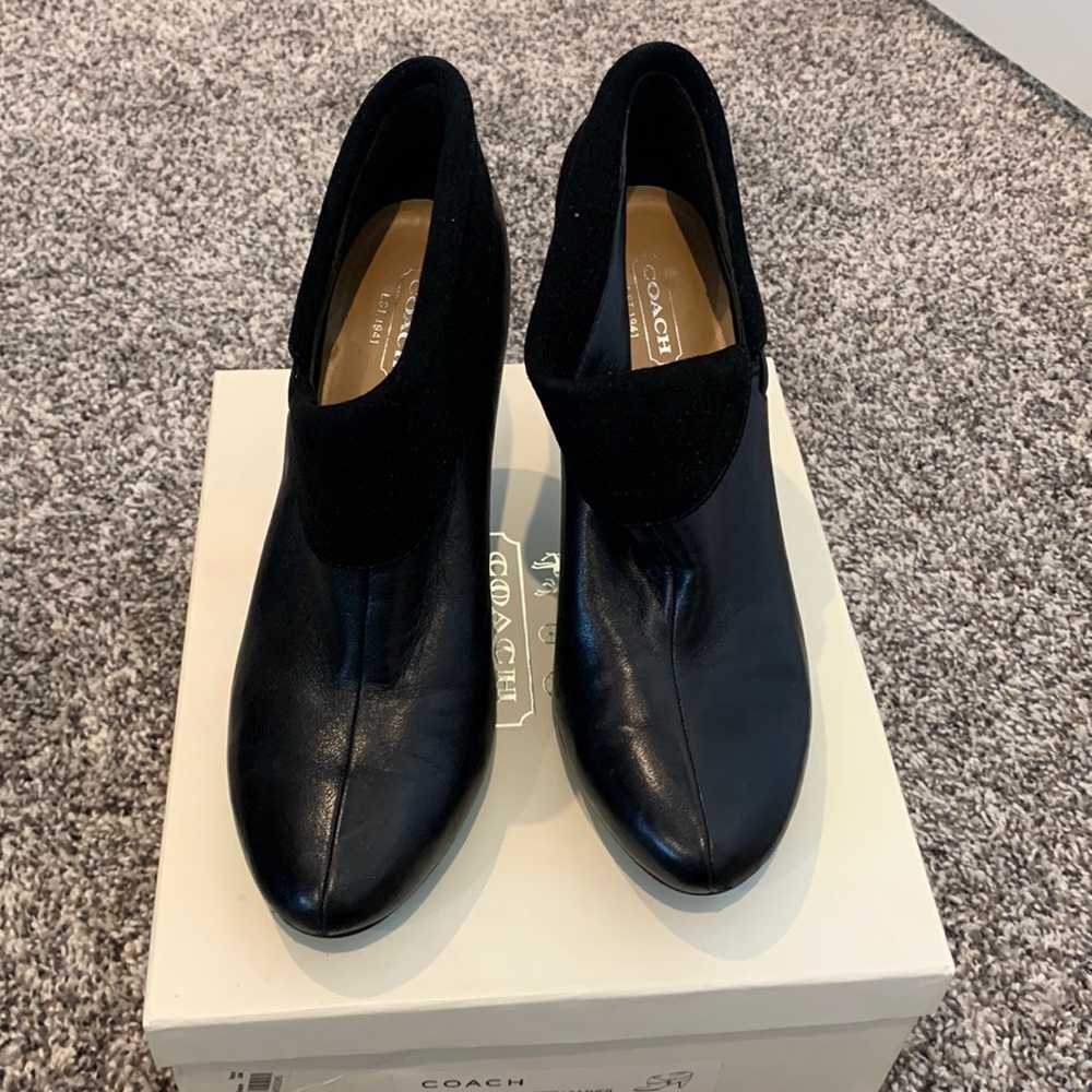 Coach Annika Soft Leather Bootie